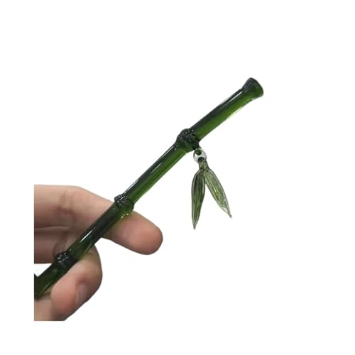 Exquisite Bambus-Haarnadel im chinesischen Stil, Eis, durchscheinend, grün, Jade-Kunststoff, Harz-Schmuck (Stil 1) von ERQIAO
