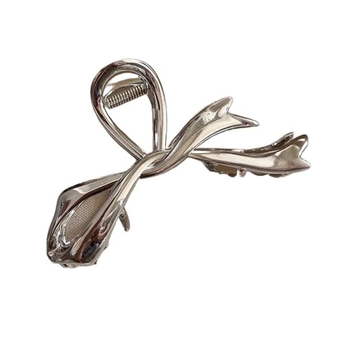 Haarspangen mit roter Samt-Schleife, für Herbst und Winter, für Damen, französische elegante Haarnadel, koreanisches Haar-Accessoire, Kopfbedeckung für Damen (Rosa) von ERQIAO