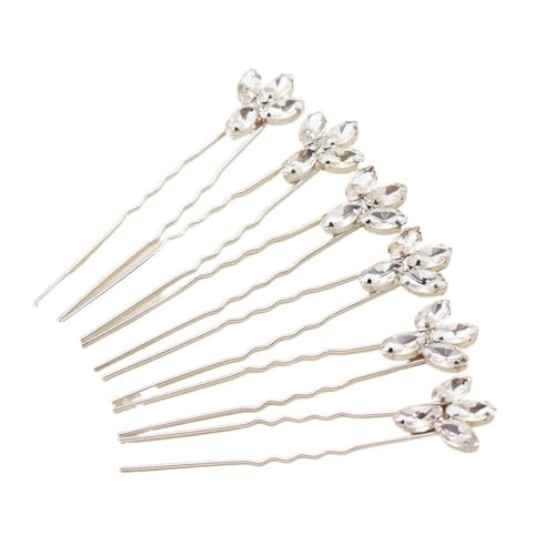 Klassische Kristall-Blumen-Haarnadel, Premium-Prinzessinnenschmuck, Haar-Accessoires, alltägliche Haarspangen für Frauen als Geschenk (HS-J4719) von ERQIAO