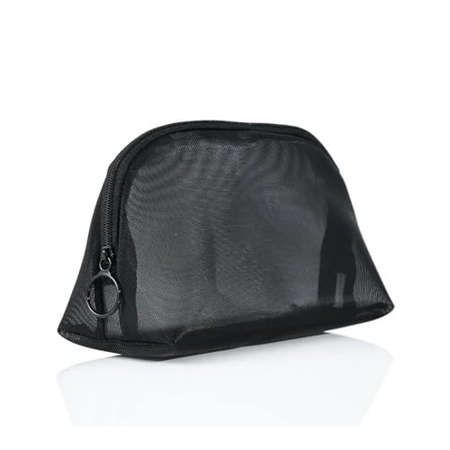 Make-up Pinsel Reisetasche Kosmetik Kulturbeutel Organizer Für Männer Frauen Beauty Tools Mesh Dopp Kit Beutel Waschen Lagerung Zubehör, Halbrunde Kreis, Einheitsgröße, Halbkreislauf, One size von ERQIAO