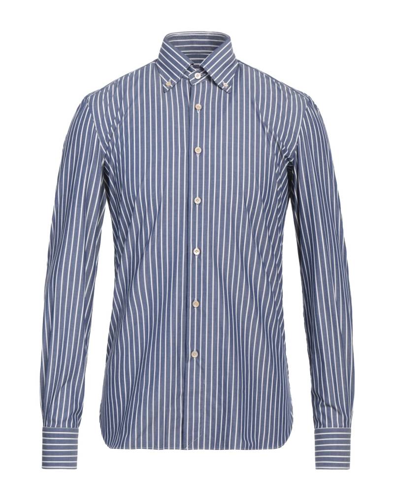 ERRICO FORMICOLA Napoli Hemd Herren Marineblau von ERRICO FORMICOLA Napoli