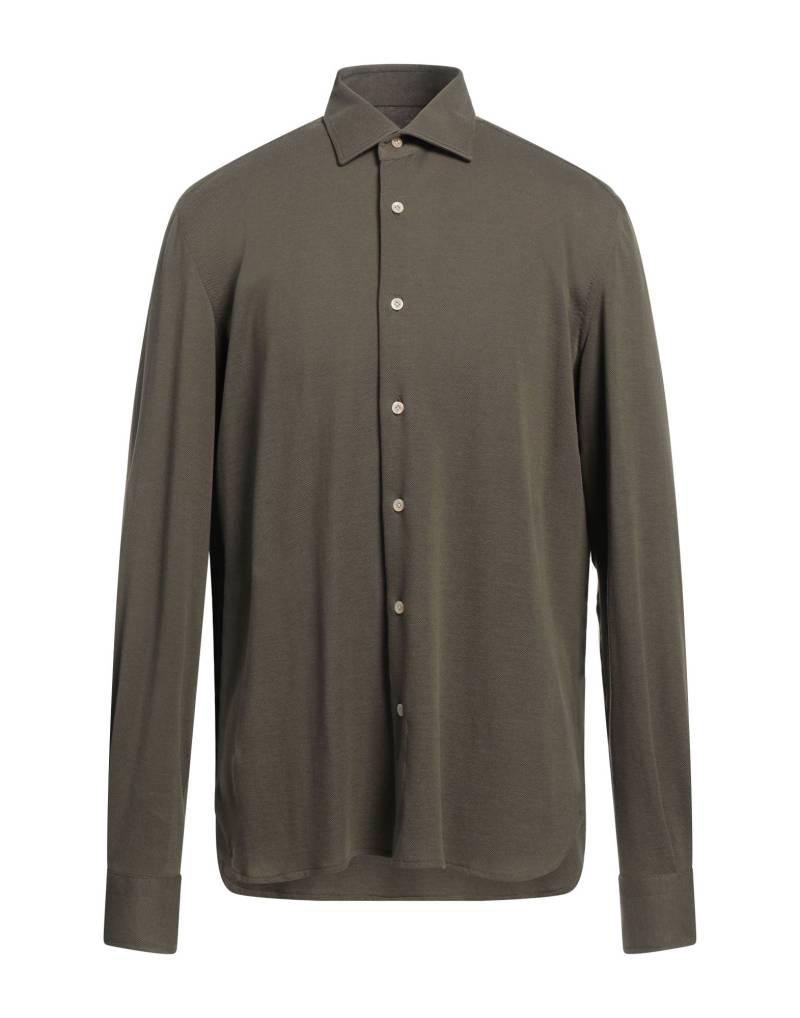 ERRICO FORMICOLA Napoli Hemd Herren Militärgrün von ERRICO FORMICOLA Napoli