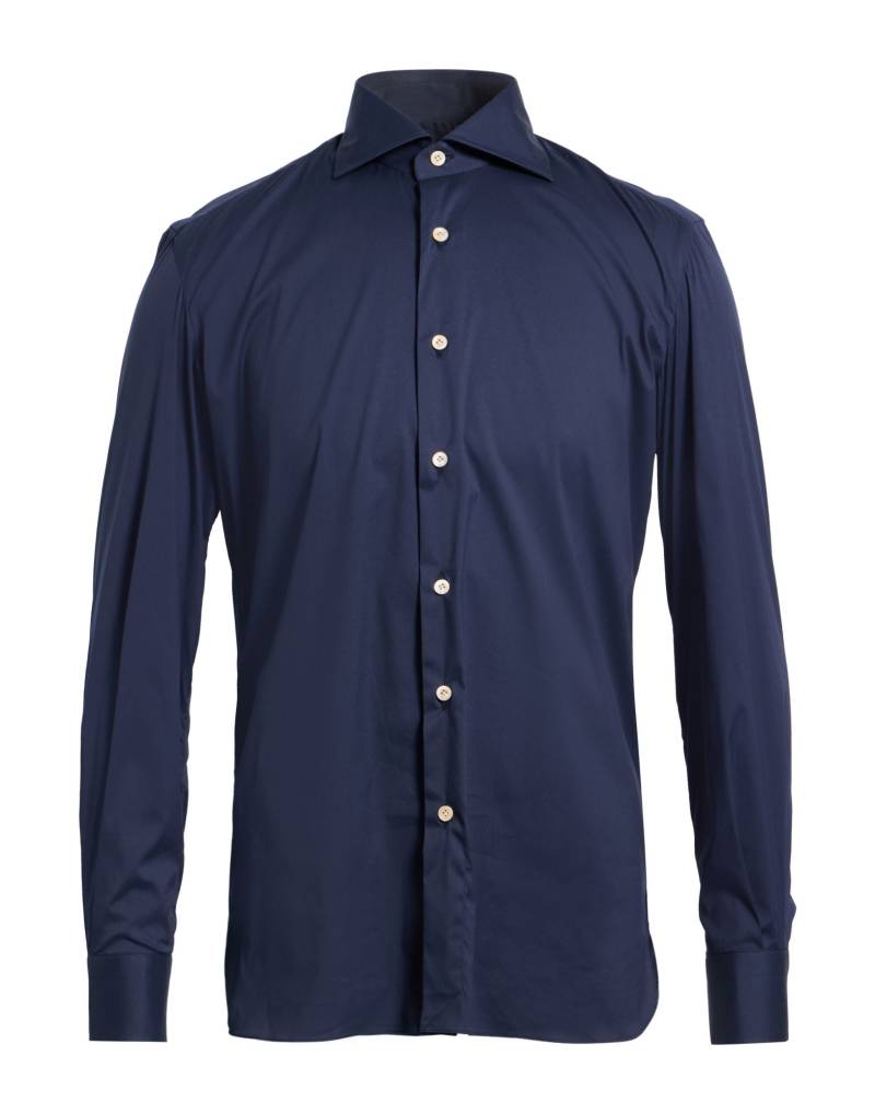 ERRICO FORMICOLA Napoli Hemd Herren Nachtblau von ERRICO FORMICOLA Napoli