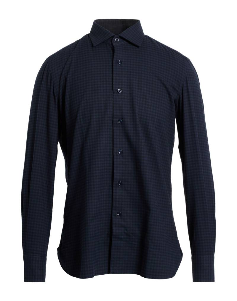 ERRICO FORMICOLA Napoli Hemd Herren Nachtblau von ERRICO FORMICOLA Napoli