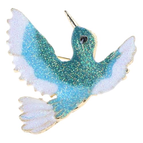 Brosche in Vogelform, Metall, Strass, 4 x 4 cm, Kleidungszubehör, elegant, modisch, für den täglichen Gebrauch und Partys, handgefertigte Brosche, Einheitsgröße, Wie beschrieben Brosche in Vogelform, Metall, Strass, 4 x 4 cm, Kleidungszubehör, elegant, modisch, für den täglichen Gebrauch und Partys, handgefertigte Brosche, Einheitsgröße, Wie beschrieben von ERRORY