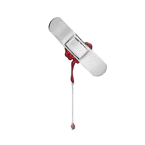 Brosche mit simulierten Metallquasten, trendige Anstecknadeln, Rucksack, Kragen, Anstecknadeln, Abzeichen, Modeschmuck, Geschenk, simulierte Metallquasten, Brosche, Anstecknadel von ERRORY