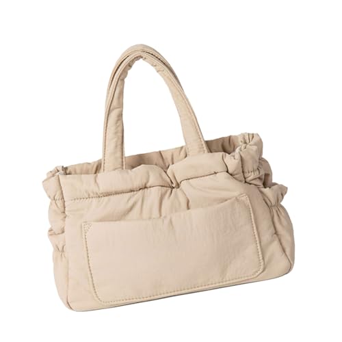 Damen Winter Puffer Bag Große Kapazität Weich Gepolstert Crossbody Taschen Gesteppt Casual Handtasche für Arbeit Reisen Schule Koreanische Handtasche, aprikose, One Size Damen Winter Puffer Bag Große Kapazität Weich Gepolstert Crossbody Taschen Gesteppt Casual Handtasche für Arbeit Reisen Schule Koreanische Handtasche, aprikose, One Size von ERRORY