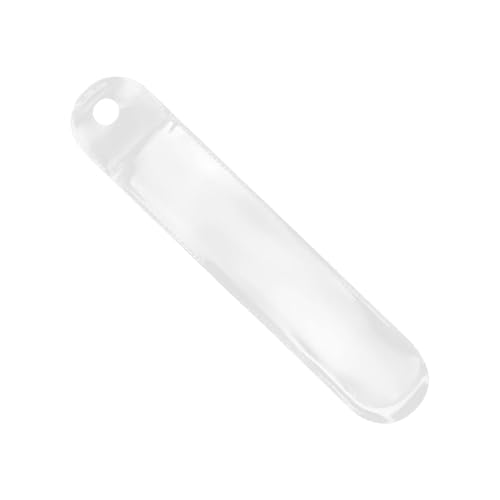 ERRORY 100 transparente Stiftschutzhüllen, wasserdicht, Einzelschlitz, für Künstler, Lehrer, Gelstifte, Tragetaschen, a von ERRORY