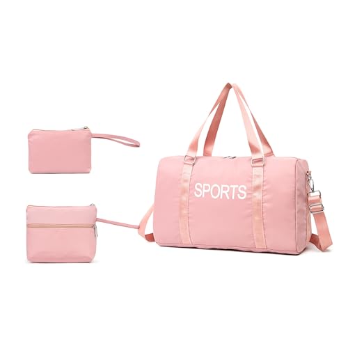 ERRORY 3-teiliges stilvolles Gepäck-Aufbewahrungsbeutel-Set mit Buchstabenmuster, geräumige Schultertaschen, Fitness, Turnbeutel, Reisehandtasche für Damen, große Kapazität, C, One Size ERRORY 3-teiliges stilvolles Gepäck-Aufbewahrungsbeutel-Set mit Buchstabenmuster, geräumige Schultertaschen, Fitness, Turnbeutel, Reisehandtasche für Damen, große Kapazität, C, One Size von ERRORY
