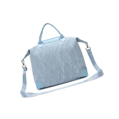 ERRORY Auslaufsicherer Turnbeutel mit geräumigem Fach und verstellbarem Riemen, Crossbody-Tasche für Fitness, Reisen, Geschäftsreisen, Handgepäcktasche für kurze Reisen, blau, One Size von ERRORY