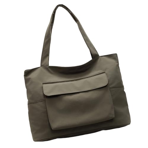 ERRORY Bürotaschen aus Nylon, lässige Unterarm-Handtasche, geräumige Schultertasche für den täglichen Gebrauch, mit Organisation und bequemer Twear, Multi-Twear-Tasche, grün, One Size ERRORY Bürotaschen aus Nylon, lässige Unterarm-Handtasche, geräumige Schultertasche für den täglichen Gebrauch, mit Organisation und bequemer Twear, Multi-Twear-Tasche, grün, One Size von ERRORY