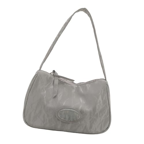 ERRORY Damen Achseltasche Canvas Schultertasche Trend Shopping Ästhetische Handtasche All-Matching Achsel für tägliche Frauen Achsel ästhetische Handtasche Canvas Schulter Mode Unterarm, silber, One ERRORY Damen Achseltasche Canvas Schultertasche Trend Shopping Ästhetische Handtasche All-Matching Achsel für tägliche Frauen Achsel ästhetische Handtasche Canvas Schulter Mode Unterarm, silber, One von ERRORY