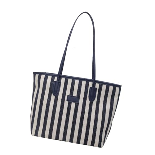 ERRORY Einzigartige Oxford-Umhängetasche, große Kapazität, lässige Handtasche, praktische Tasche mit Tragegriff oben, für modische Frauen, moderne Damenhandtasche, blau, One Size von ERRORY