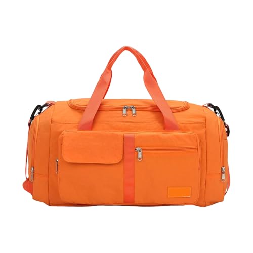 ERRORY Faltbare Reisetasche für Damen, Gepäck-Rucksack, Fitnesstasche, Wochenendtraining, Übernachtung, Training, mit Schuhfach, faltbar, Fitnessstudio, große Kapazität, Reisen, Training, Sport von ERRORY