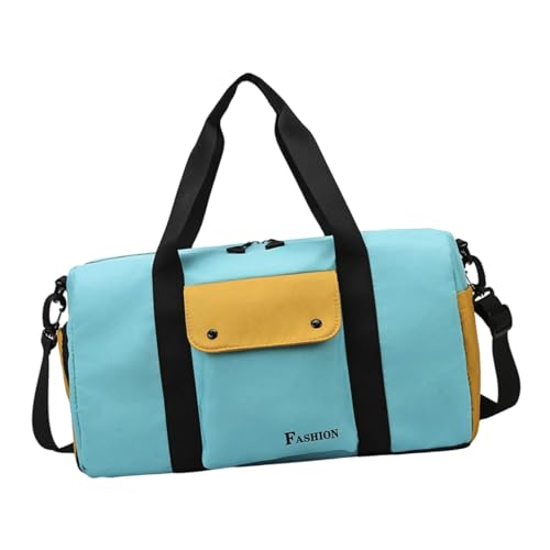 ERRORY Große Reisetasche für Damen und Herren, Sporttasche mit nassen Taschen, Schultertaschen für Outdoor-Ausflüge und tägliches Pendeln, blau, One Size ERRORY Große Reisetasche für Damen und Herren, Sporttasche mit nassen Taschen, Schultertaschen für Outdoor-Ausflüge und tägliches Pendeln, blau, One Size von ERRORY