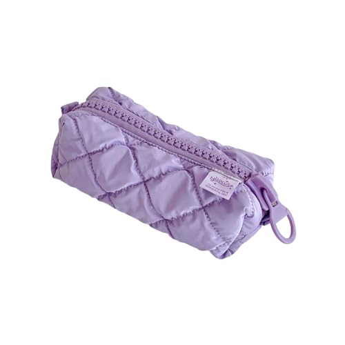 ERRORY Großes Federmäppchen mit Reißverschluss, tragbar, Stift-Organizer, Etui für Studenten, Erwachsene, Frauen, Reisen, Make-up, Aufbewahrungstasche, groß, violett, Mass Beauty ERRORY Großes Federmäppchen mit Reißverschluss, tragbar, Stift-Organizer, Etui für Studenten, Erwachsene, Frauen, Reisen, Make-up, Aufbewahrungstasche, groß, violett, Mass Beauty von ERRORY
