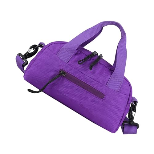 ERRORY Kompakte Reise-Umhängetasche, Nylon, geräumiger Innenraum, für Fitness-Enthusiasten, Nylon-Fitness-Tasche, violett, One Size ERRORY Kompakte Reise-Umhängetasche, Nylon, geräumiger Innenraum, für Fitness-Enthusiasten, Nylon-Fitness-Tasche, violett, One Size von ERRORY