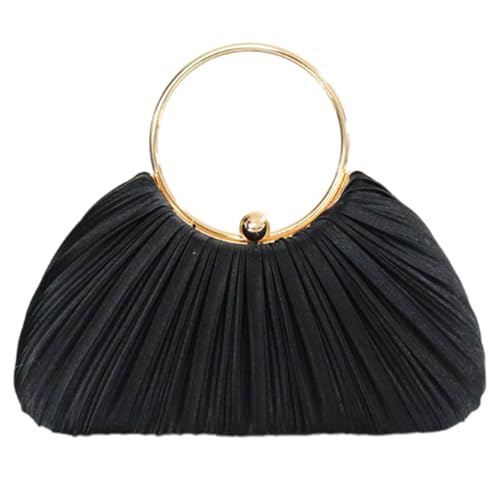 ERRORY Modische Abendtasche, Abendtasche, Abendtasche, einfarbig, Schultertasche, Bankett, Handtasche, Abschlussball, Kleid, Tasche für Damen, Hochzeits-Handtasche, Schwarz , One Size ERRORY Modische Abendtasche, Abendtasche, Abendtasche, einfarbig, Schultertasche, Bankett, Handtasche, Abschlussball, Kleid, Tasche für Damen, Hochzeits-Handtasche, Schwarz , One Size von ERRORY