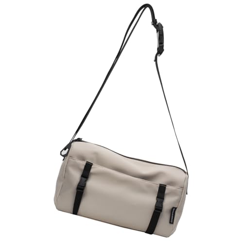 ERRORY Modische Umhängetasche mit mehreren Taschen, multifunktional, schlicht, einfarbig, verstellbar, für Damen und Herren, mehrere Taschen, Schultertasche, khaki, One Size ERRORY Modische Umhängetasche mit mehreren Taschen, multifunktional, schlicht, einfarbig, verstellbar, für Damen und Herren, mehrere Taschen, Schultertasche, khaki, One Size von ERRORY