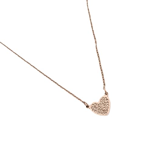 ERRORY Modische süße Herz-Halskette, verziert mit Diamanten, trendiger Look, lange Nutzungsdauer, stabiler Stahl für Mädchen, trendige Damen-Halskette, Einheitsgröße, Wie beschrieben, Wie beschrieben ERRORY Modische süße Herz-Halskette, verziert mit Diamanten, trendiger Look, lange Nutzungsdauer, stabiler Stahl für Mädchen, trendige Damen-Halskette, Einheitsgröße, Wie beschrieben, Wie beschrieben von ERRORY