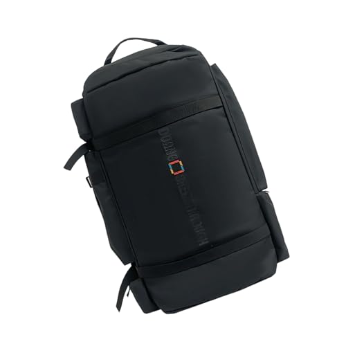 ERRORY Oxford-Wanderrucksack mit Trocken-Nass-Trennung, Schuhfach für Outdoor-Sport, Fitnessstudio, Reisen und den täglichen Gebrauch, Outdoor-Sportrucksack, Wandern, Reisen, Schwarz , One Size von ERRORY