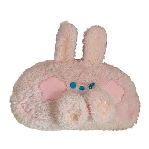 ERRORY Plüsch-Federmäppchen mit Tiermotiv, große Kapazität, Make-up-Kosmetiktasche, tragbar für Teenager, Mädchen, Schule, Büro, Supp, Tier, Plüsch-Federmäppchen, B von ERRORY