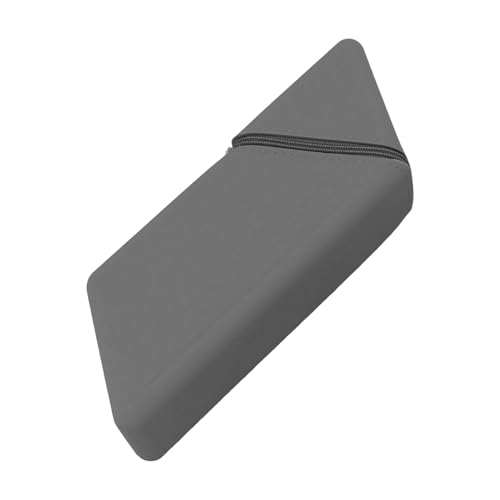 ERRORY Silikon-Federmäppchen, Make-up-Pinselhalter, faltbare Box, große Kapazität, Stifttasche, Schule, Bürobedarf zur Aufbewahrung, Silikontasche, erweiterbarer Becher, große Kapazität, Stift, grau ERRORY Silikon-Federmäppchen, Make-up-Pinselhalter, faltbare Box, große Kapazität, Stifttasche, Schule, Bürobedarf zur Aufbewahrung, Silikontasche, erweiterbarer Becher, große Kapazität, Stift, grau von ERRORY