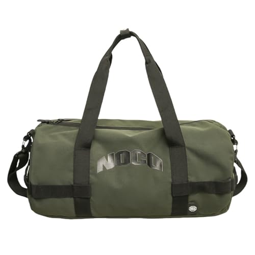 ERRORY Stilvolle Reisebegleiter-Umhängetasche, kompaktes Design, wasserabweisend, Schultertasche für Profis, praktische Nylon-Wochenendtasche, grün, One Size von ERRORY