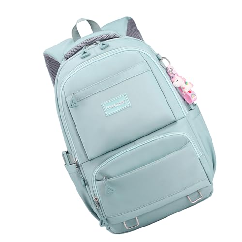ERRORY Vielseitiger Schulranzen Nylon Laptop Rucksack für Jugendliche Große Kapazität Tagesrucksack Lässige Büchertasche Reiserucksack Mädchen Buch, blau, One Size ERRORY Vielseitiger Schulranzen Nylon Laptop Rucksack für Jugendliche Große Kapazität Tagesrucksack Lässige Büchertasche Reiserucksack Mädchen Buch, blau, One Size von ERRORY