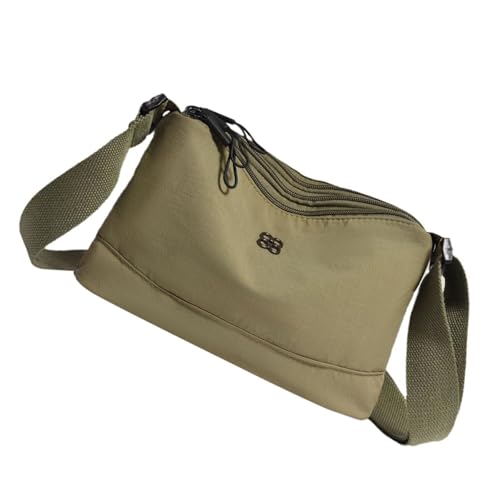 ERRORY Wasserabweisende Umhängetasche für Damen, breiter Riemen, Umhängetasche, kleine Kuriertasche, Einkaufen, Studenten, Schule, Damen, kleine Schultertasche, Einkaufen, breiter Riemen, Crossbody von ERRORY