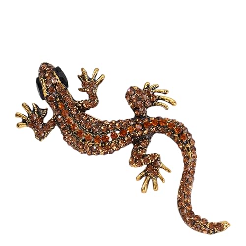 Einzigartige Eidechsen-Brosche, antikes inspiriertes Metalllegierungszubehör, handgefertigter Reptilien-Schmuck für Party, Hochzeit, Alltag, europäische Retro-Brosche, Einheitsgröße, Wie beschrieben Einzigartige Eidechsen-Brosche, antikes inspiriertes Metalllegierungszubehör, handgefertigter Reptilien-Schmuck für Party, Hochzeit, Alltag, europäische Retro-Brosche, Einheitsgröße, Wie beschrieben von ERRORY