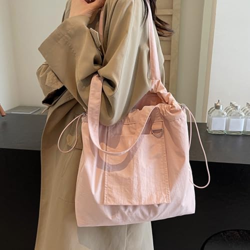 Geräumige Nylon-Handtasche für Damen, einzigartige Einkaufstasche, lässige Handtaschen, praktische Umhängetasche für den täglichen Gebrauch, vielseitige Schultertasche, a, One Size Geräumige Nylon-Handtasche für Damen, einzigartige Einkaufstasche, lässige Handtaschen, praktische Umhängetasche für den täglichen Gebrauch, vielseitige Schultertasche, a, One Size von ERRORY