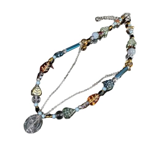 Handgefertigte bunte Perlen-Halskette, Hochzeit, Brautschmuck, lange Halskette, stilvolle Perlen, Party-Halskette für Damen, Schmetterlings-Anhänger, Einheitsgröße, Wie beschrieben, Wie beschrieben Handgefertigte bunte Perlen-Halskette, Hochzeit, Brautschmuck, lange Halskette, stilvolle Perlen, Party-Halskette für Damen, Schmetterlings-Anhänger, Einheitsgröße, Wie beschrieben, Wie beschrieben von ERRORY