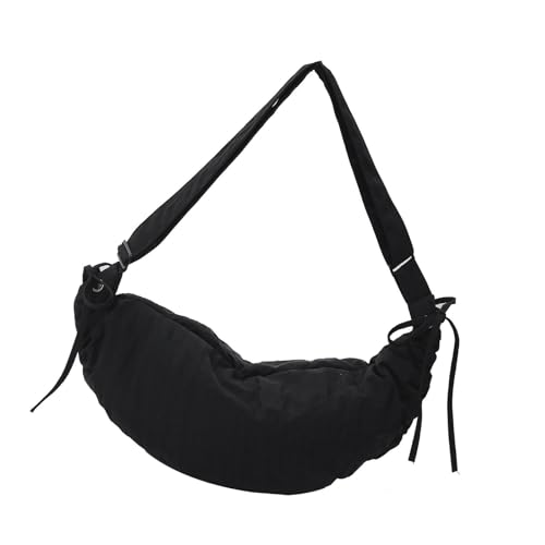 Lässige Damen-Umhängetasche, einfarbig, einfache Knödel, koreanischer Stil, Kuriertasche für den täglichen Gebrauch, Reisen, Damen, Knödel, trendig, Schultertasche, koreanischer Stil, Crossbody von ERRORY