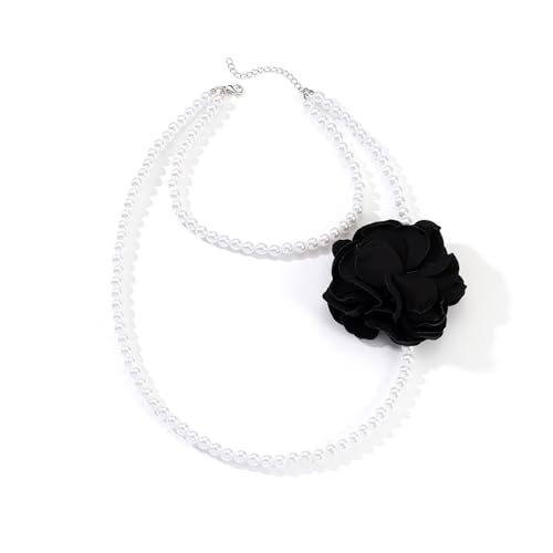 Mehrzweck-Perlen-Halskette, stabiler Farbic-Anhänger mit eleganten Designs, farbige Blume, für Damen, elegantes Accessoire, Perlen-Halskette, Einheitsgröße, Wie beschrieben, Wie beschrieben Mehrzweck-Perlen-Halskette, stabiler Farbic-Anhänger mit eleganten Designs, farbige Blume, für Damen, elegantes Accessoire, Perlen-Halskette, Einheitsgröße, Wie beschrieben, Wie beschrieben von ERRORY