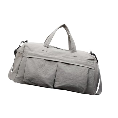 Reisetasche, Sporttasche, Reisetasche, Wochenendtasche, Übernachtung, wasserdicht, Gepäck für Damen, Reisetasche, grau, Mass Beauty von ERRORY