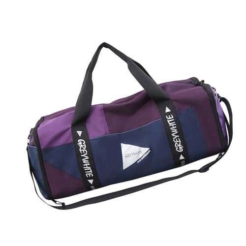 Sport-Turnbeutel für Damen und Mädchen, Reisetasche, leicht, für Wochenende, wasserabweisend, Geschenk für Übernachtung, Sport, Fitnessstudio, violett, Mass Beauty Sport-Turnbeutel für Damen und Mädchen, Reisetasche, leicht, für Wochenende, wasserabweisend, Geschenk für Übernachtung, Sport, Fitnessstudio, violett, Mass Beauty von ERRORY