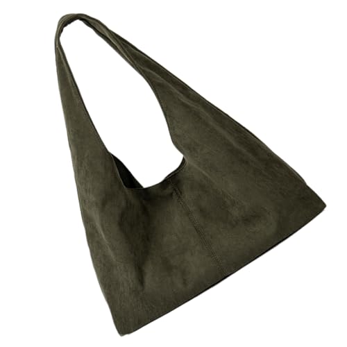 Unterarmtasche für Damen, stilvolle Schultertasche, trendige, lässige Tasche, Handtasche, für Arbeit, Einkaufen und den täglichen Gebrauch, modische Damentasche, grün, One Size von ERRORY
