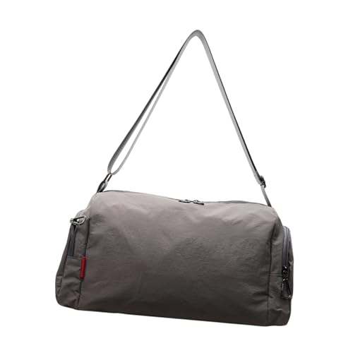 Wasserdichte Reisetasche, Wochenendtasche, Handgepäcktasche für Damen und Mädchen, Sport, Fitnessstudio, Übernachtung, Schultertasche, Wochenender, Übernachtung, grau, Mass Beauty Wasserdichte Reisetasche, Wochenendtasche, Handgepäcktasche für Damen und Mädchen, Sport, Fitnessstudio, Übernachtung, Schultertasche, Wochenender, Übernachtung, grau, Mass Beauty von ERRORY