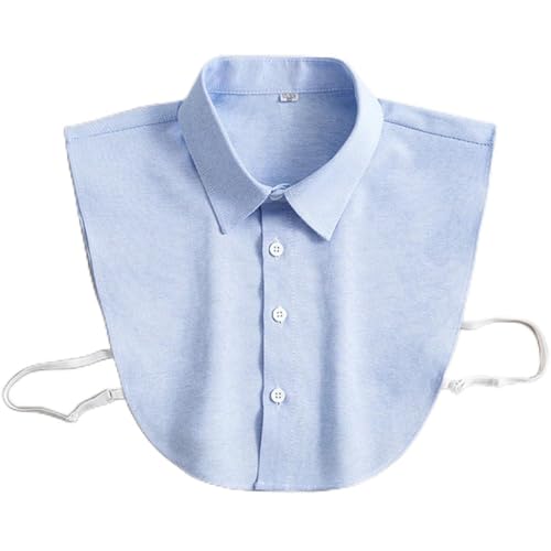 ERRVA Fake-Kragen aus Textil-Baumwolle für Herren, Unisex, vielseitig einsetzbar, für Frühling und Sommer, Business-Kragen für Innen, Büro, Arbeit, Fake-Hemd, Blau, 44 ERRVA Fake-Kragen aus Textil-Baumwolle für Herren, Unisex, vielseitig einsetzbar, für Frühling und Sommer, Business-Kragen für Innen, Büro, Arbeit, Fake-Hemd, Blau, 44 von ERRVA