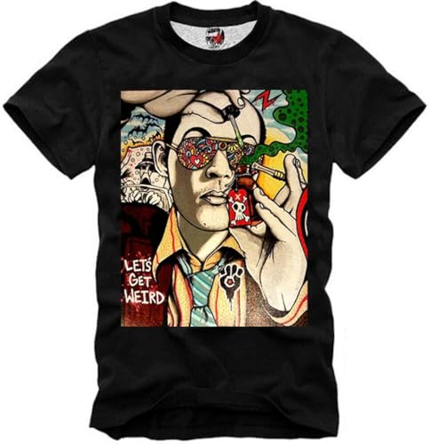 ERSAN T-Shirt Fear and Loathing in Las Vegas LSD DMT MDMA Gbl XTC, Schwarz , M von ERSAN