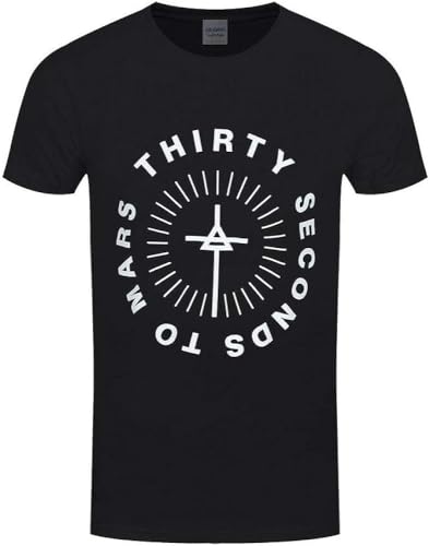 ERSAN Thirty Seconds to Mars Monolith Herren T-Shirt, Schwarz , 56 von ERSAN