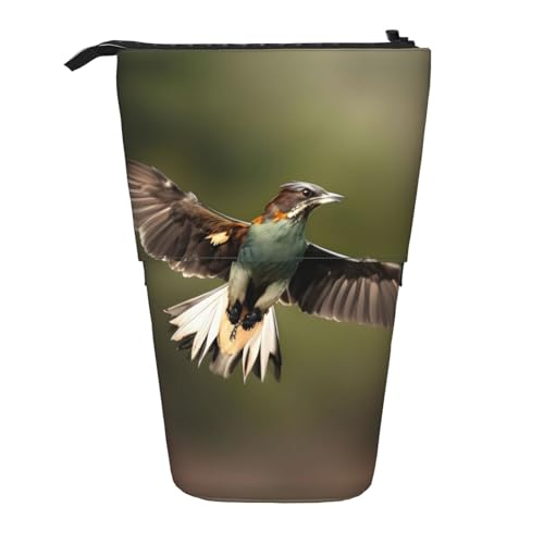 ERSDWRE Hunting Flying-Wild Teleskop-Federmäppchen, Kawaii-Schreibwaren-Tasche, Reißverschluss, Stifteetui von ERSDWRE