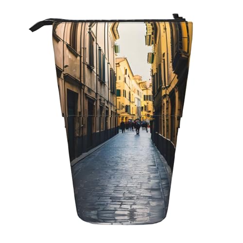 ERSDWRE Italienisches altes Teleskop-Federmäppchen, Kawaii-Schreibwaren-Tasche, Reißverschluss, Stifteetui von ERSDWRE