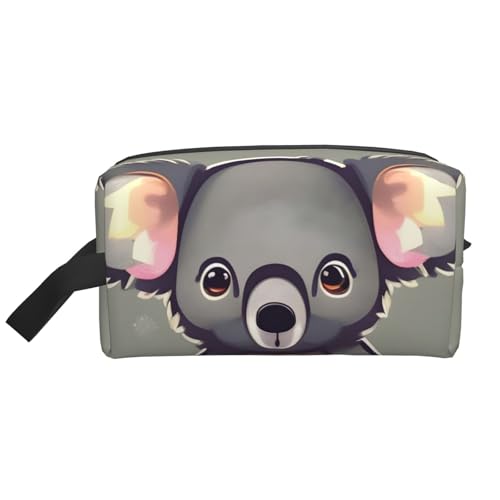 Kulturbeutel mit schönem Koala-Druck, Make-up-Tasche, Kosmetiktasche, zum Aufhängen für Damen und Herren, Fitnessstudio von ERSDWRE
