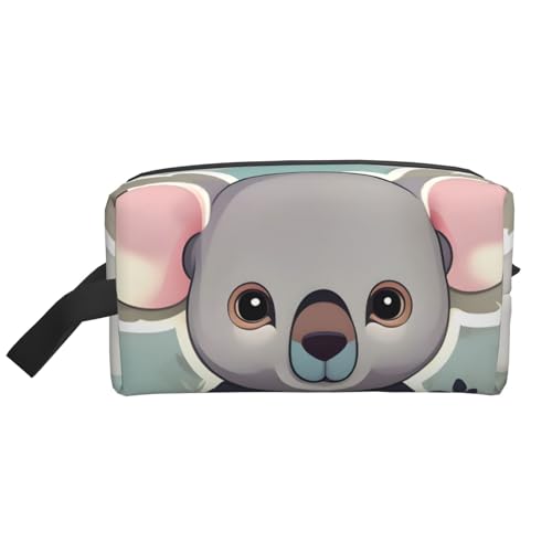 Kulturbeutel mit schönem Koala-Druck, Make-up-Tasche, Kosmetiktasche, zum Aufhängen für Damen und Herren, Fitnessstudio von ERSDWRE