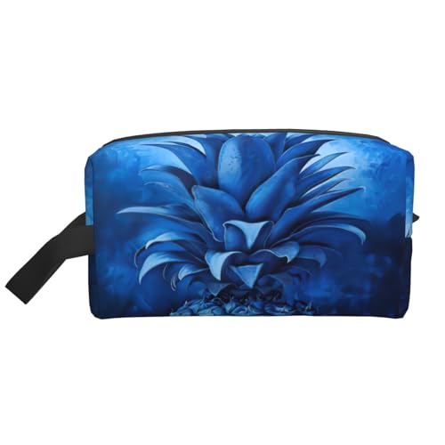 Reise-Kulturbeutel, Make-up-Tasche, Kosmetiktasche, zum Aufhängen, für Damen und Herren, Fitnessstudio, Blau von ERSDWRE