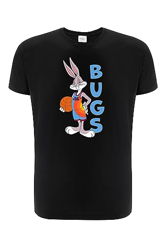 ERT GROUP Mens 2 T-Shirt, Space Jam 032 Schwarz, XS von ERT GROUP