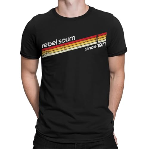 Rebel Scum 1977 Iconic Movie Quote Gift Retro Vintage Mens Womens T-Shirts Rebel Scum 1977 Iconic Movie Quote Gift Retro Vintage Mens Womens T-Shirts von ERTr44yu