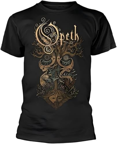 Dalian Opeth 'Tree' Black T Shirt Black L von ERVBfddaz